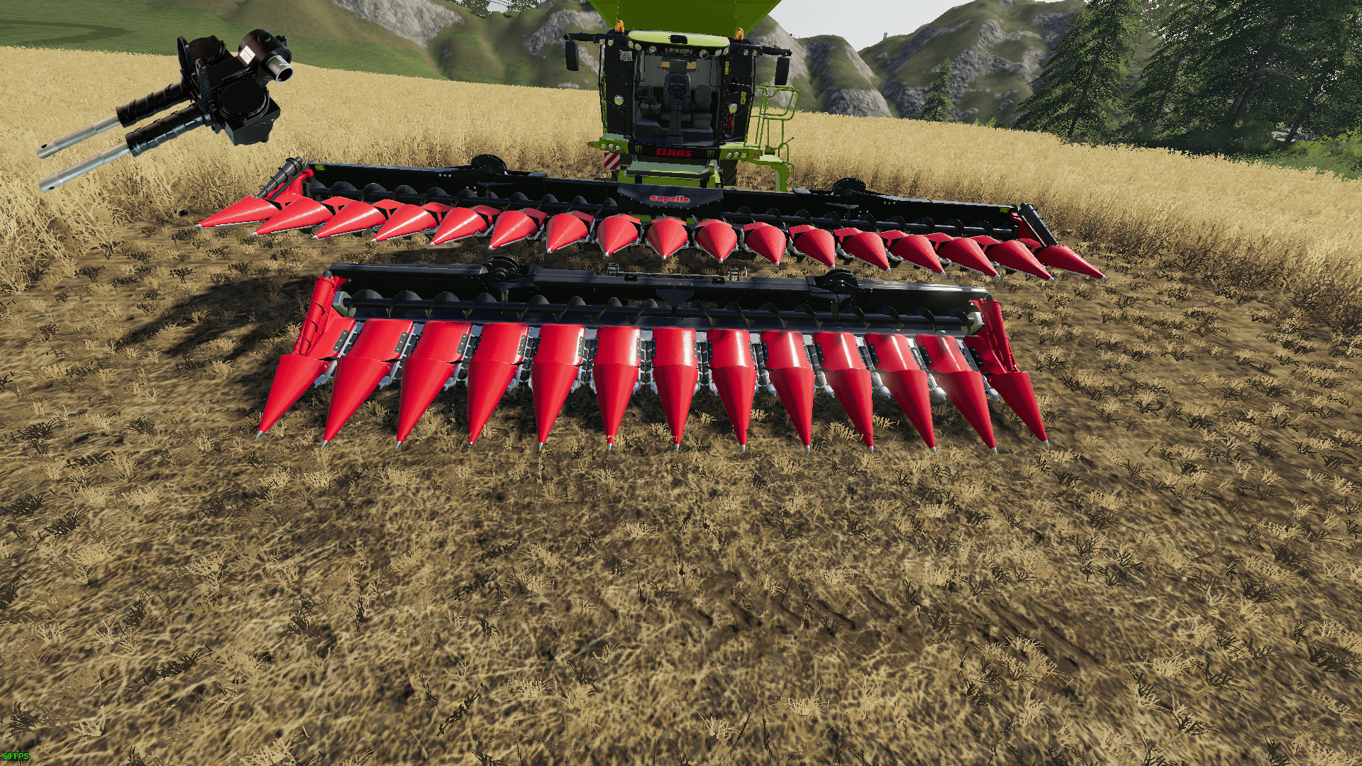 Hliníková převodovka na sběr kukuřice pro obilný kombajn