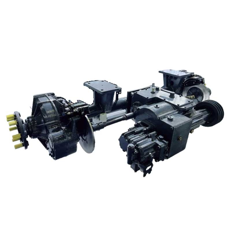 Diferenciální hnací náprava sklízeče zrna